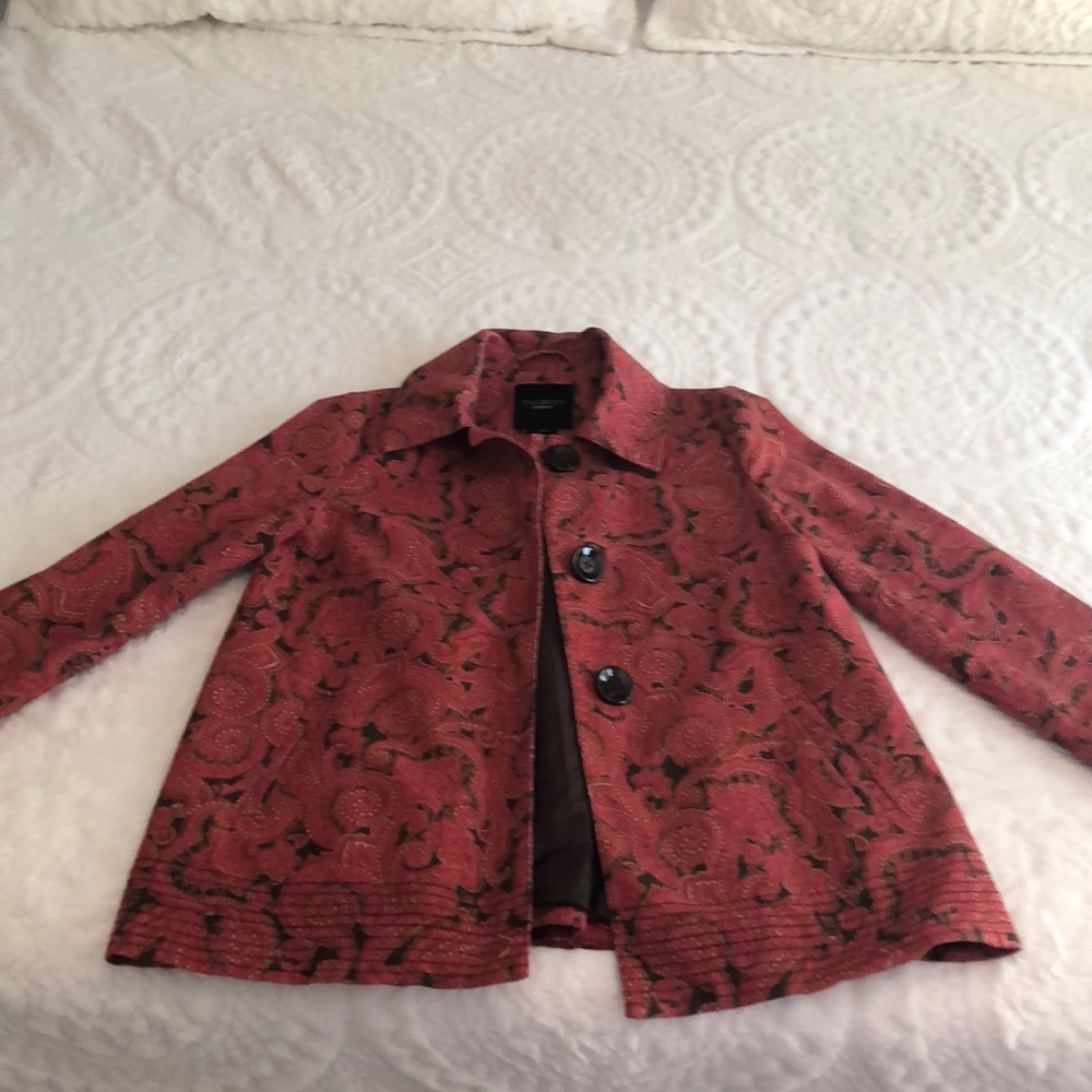 Talbots canvas jacket Size M  (used)